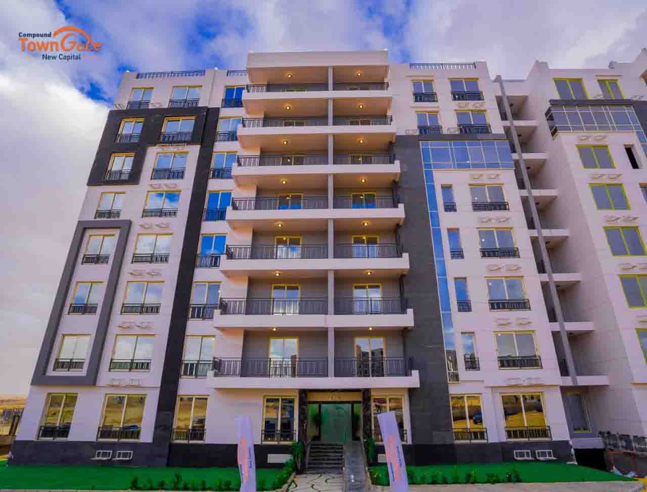 -كمبوند تاون جيت العاصمه الاداريه Town Gate New Capital